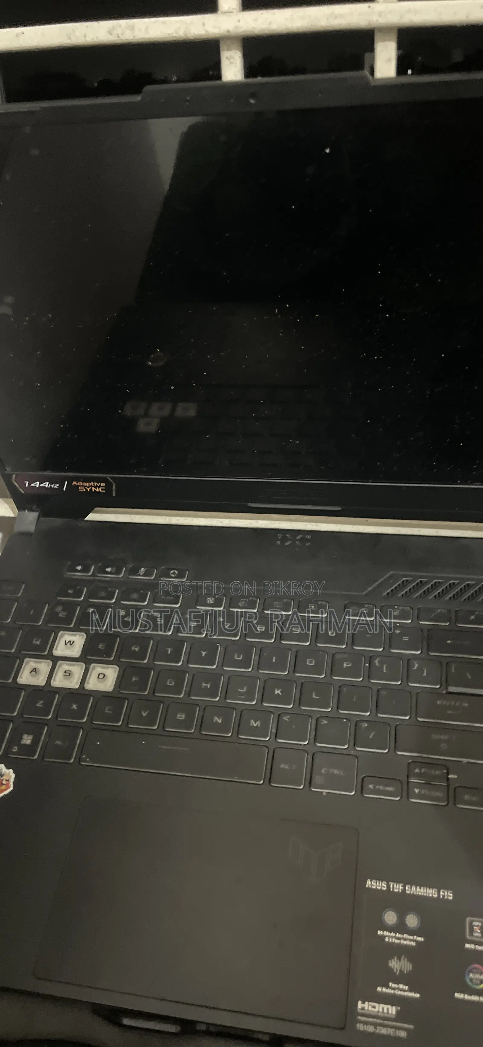 Laptop Asus TUF Gaming A15 16GB Intel Core i5 SSD 500GB