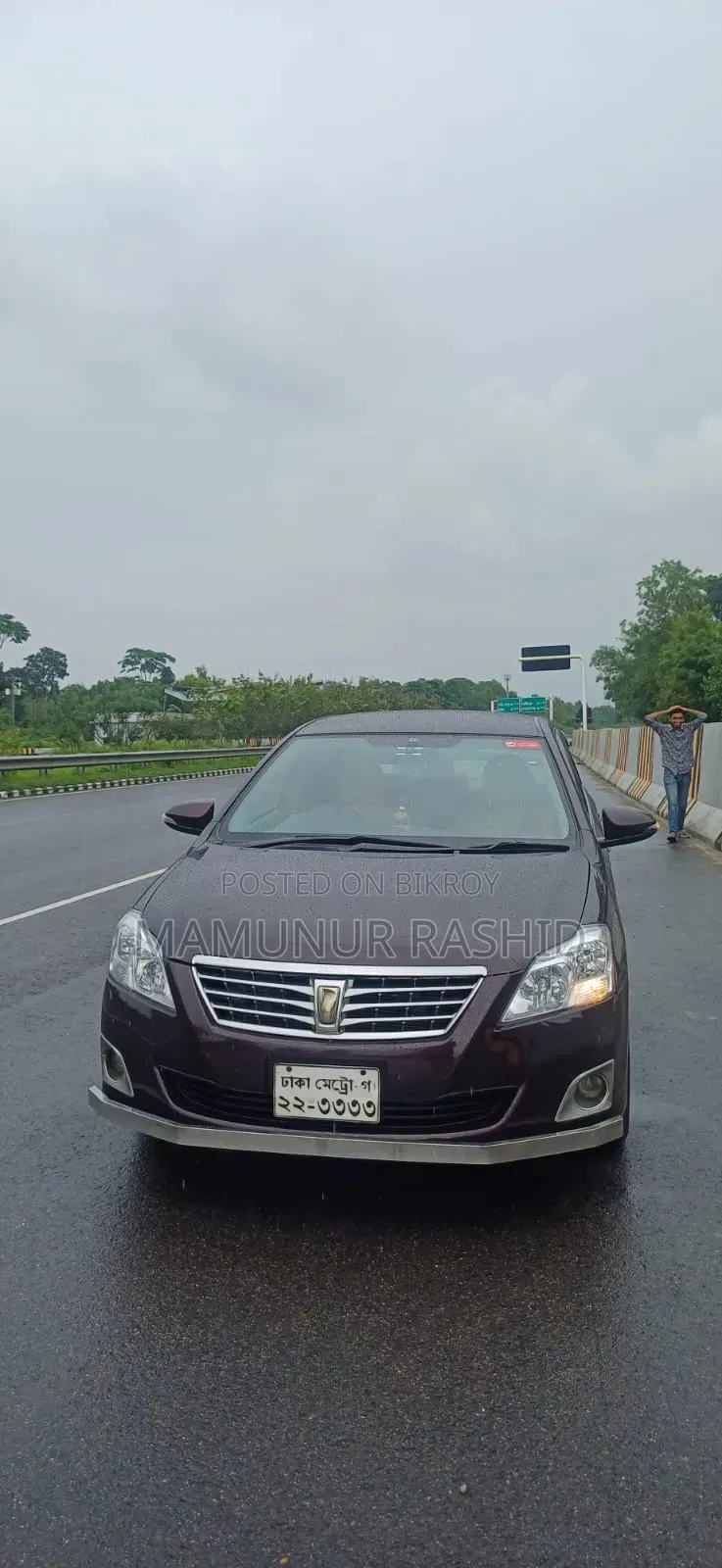 Toyota Premio 2012 Maroon