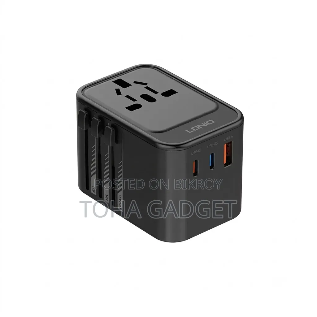 LDNIO Z8 45W GaN Universal Travel Adapter