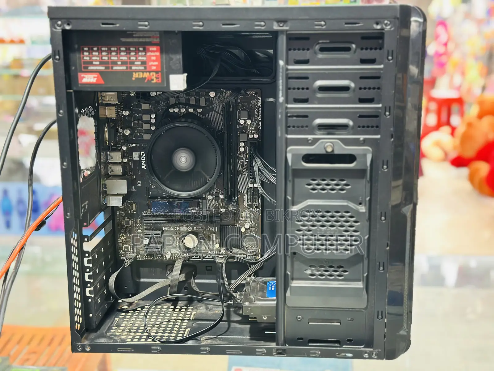 Desktop Computer 8GB AMD Ryzen 5 HDD+SSD 128GB