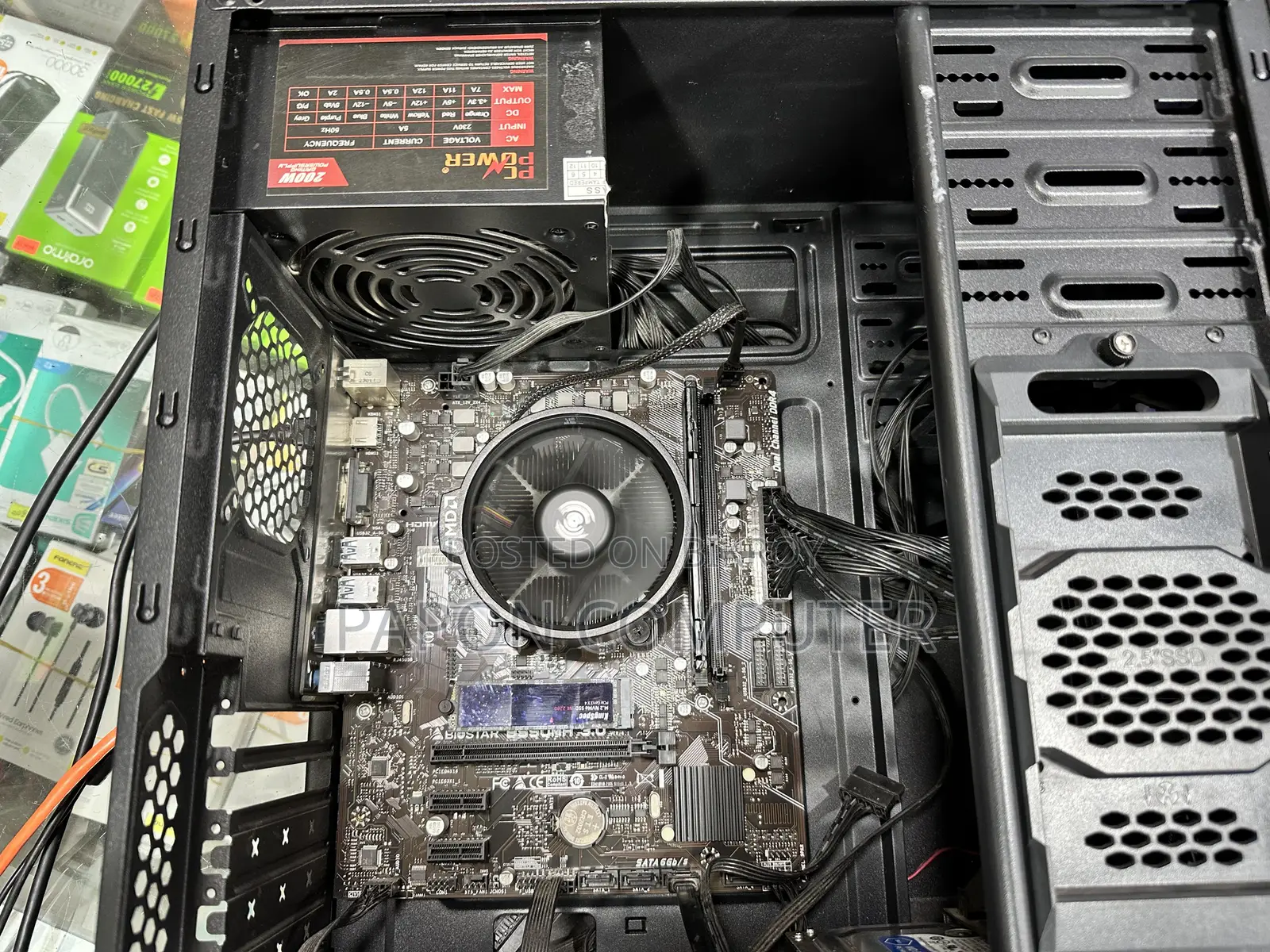 Desktop Computer 8GB AMD Ryzen 5 HDD+SSD 128GB