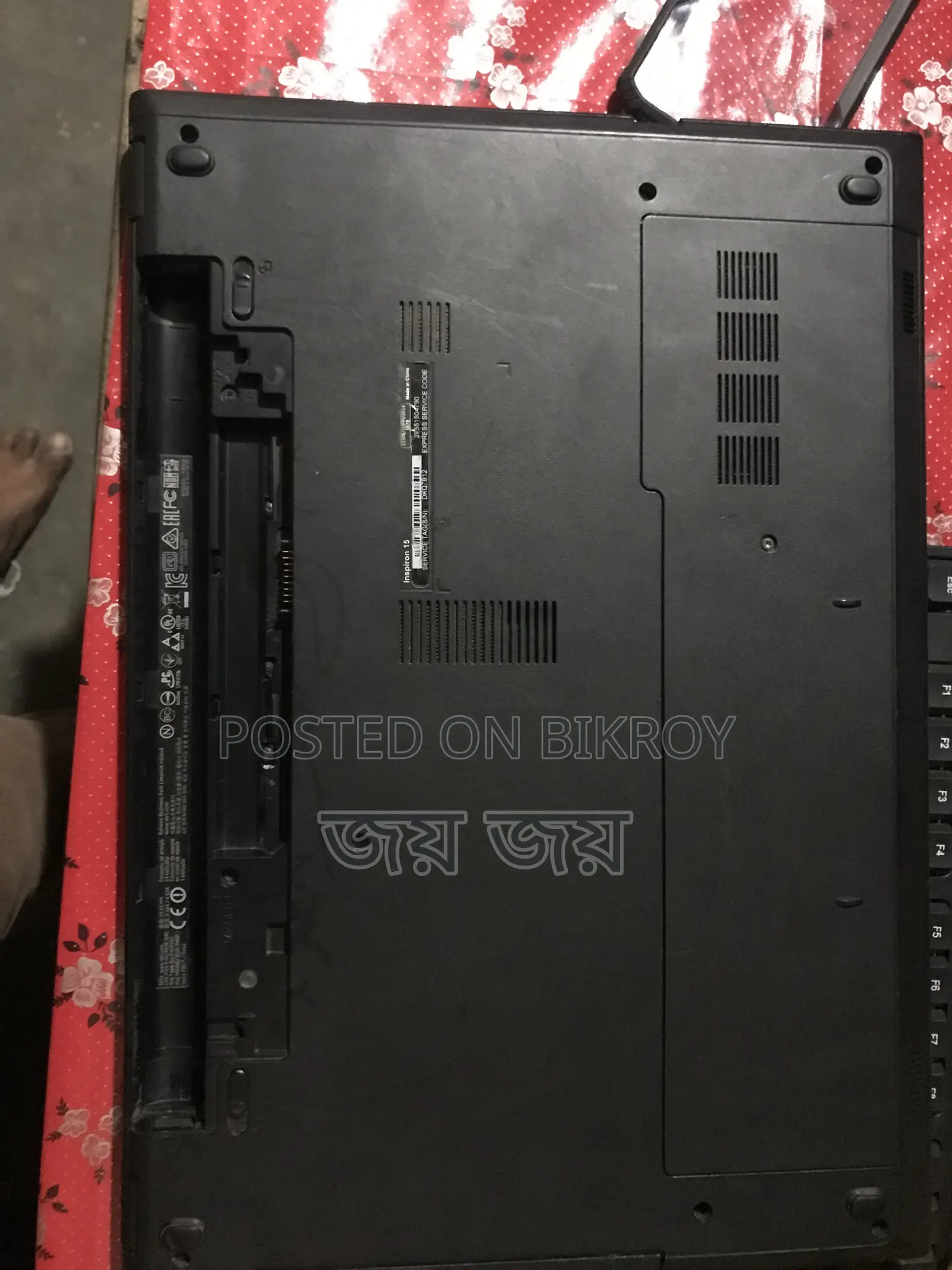 ল্যাপটপ ডেল ৪জিবি ইন্টেল কোর আই৩ এইচডিডি ৫০০জিবি