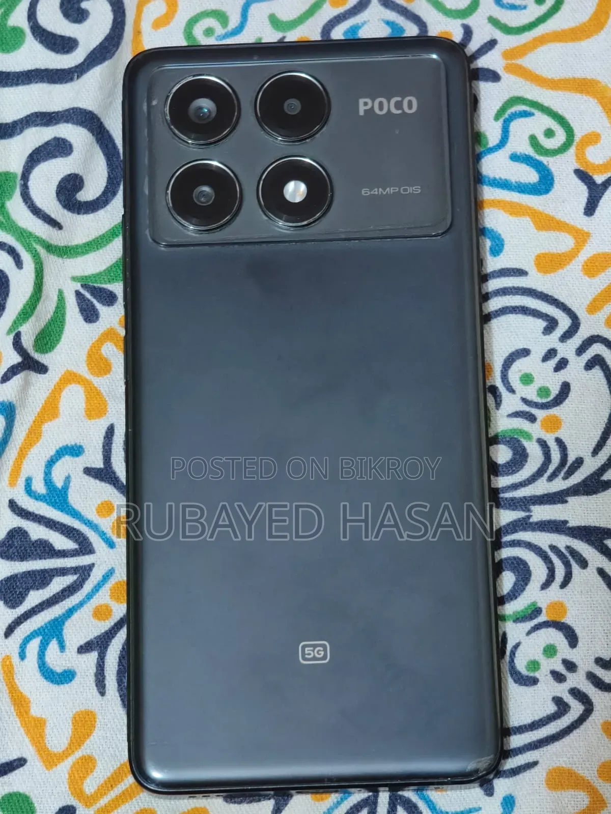 শাওমি পোকো এক্স৬ প্রো ২৫৬ জিবি ব্ল্যাক