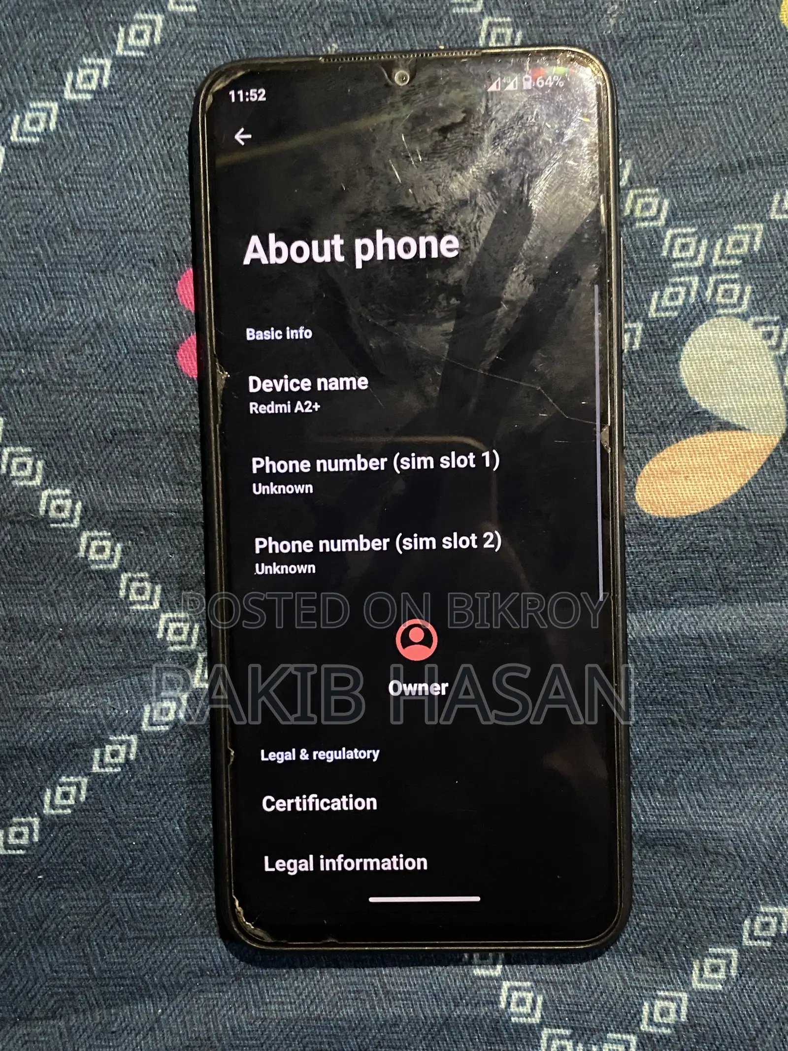 Xiaomi Redmi A2+ 32 GB Black