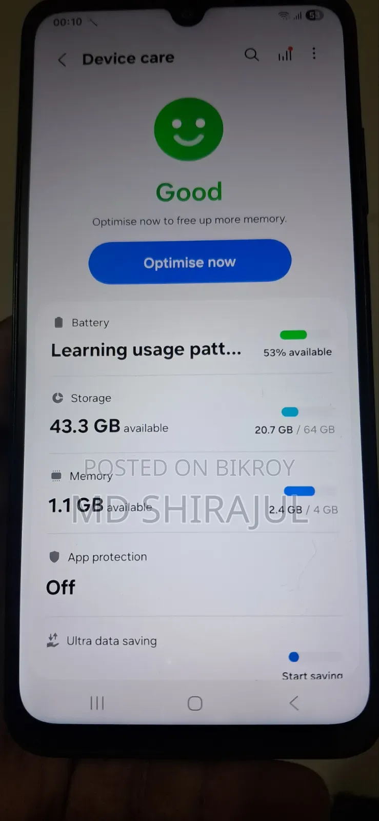 Samsung Galaxy M14 64 GB Black
