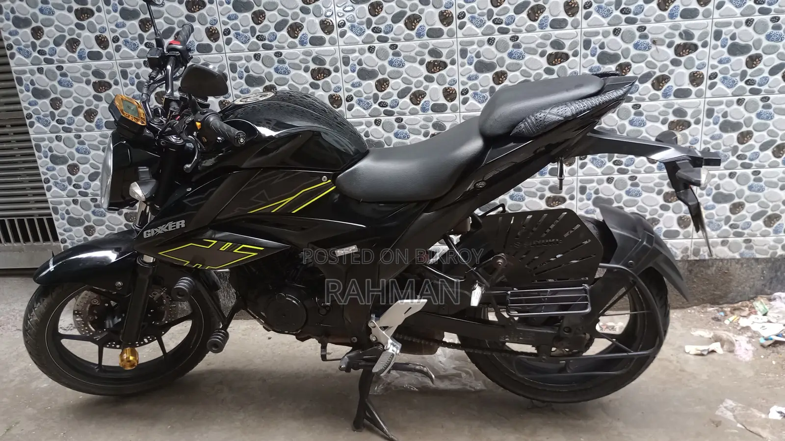 Suzuki Gixxer 2023 Black