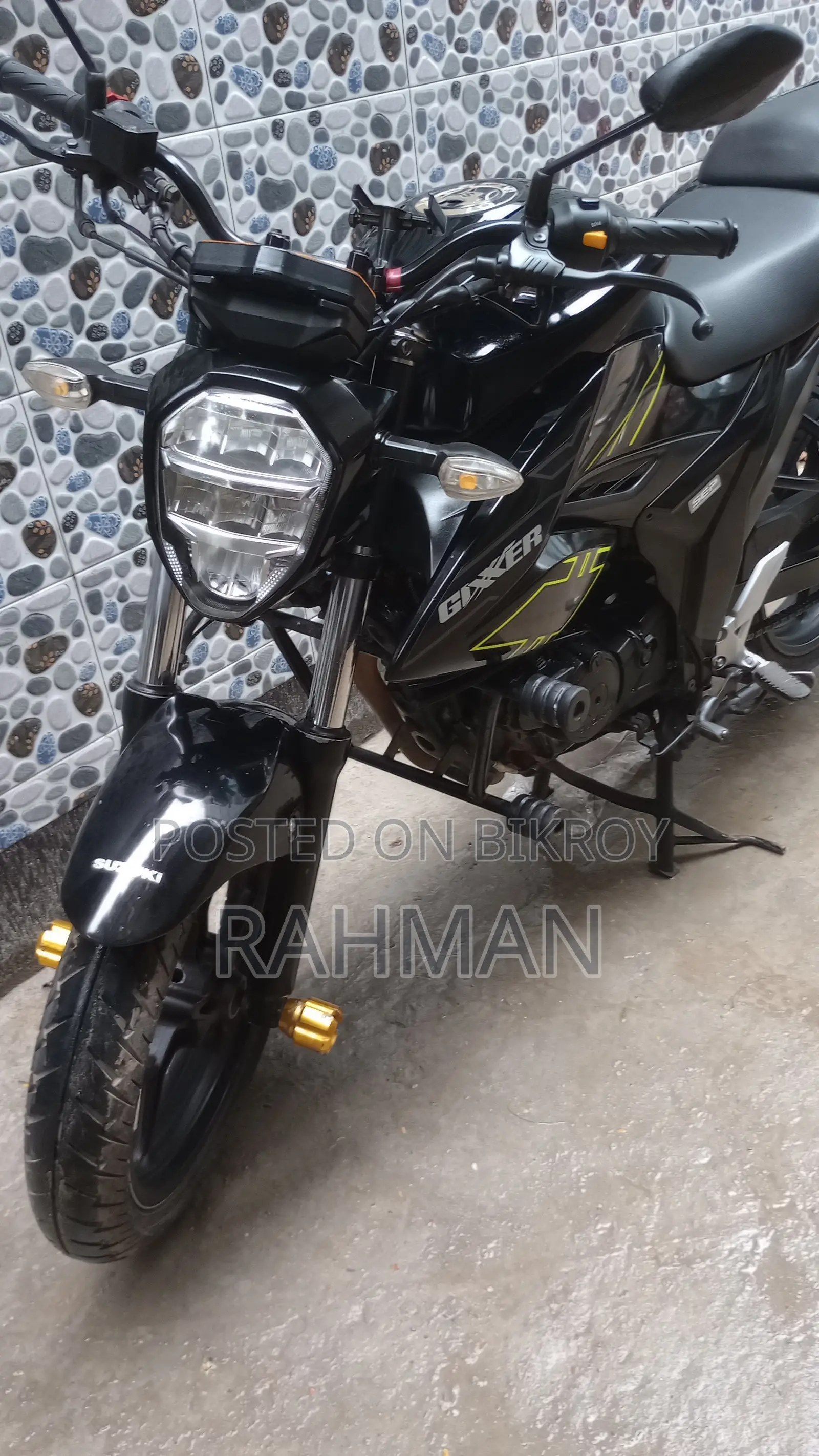 Suzuki Gixxer 2023 Black
