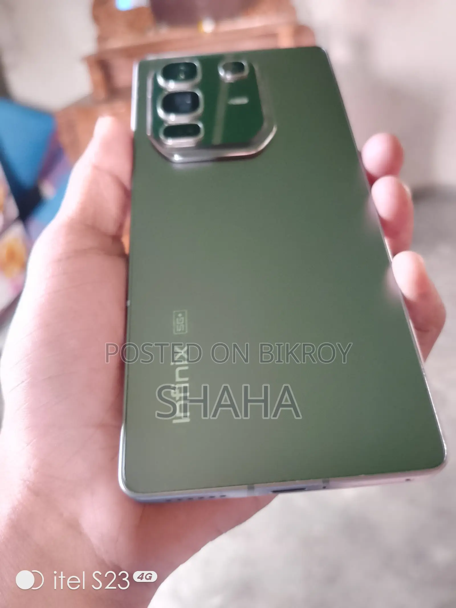 ইনফিনিক্স নোট ৫০ প্রো+ ২৫৬ জিবি সবুজ