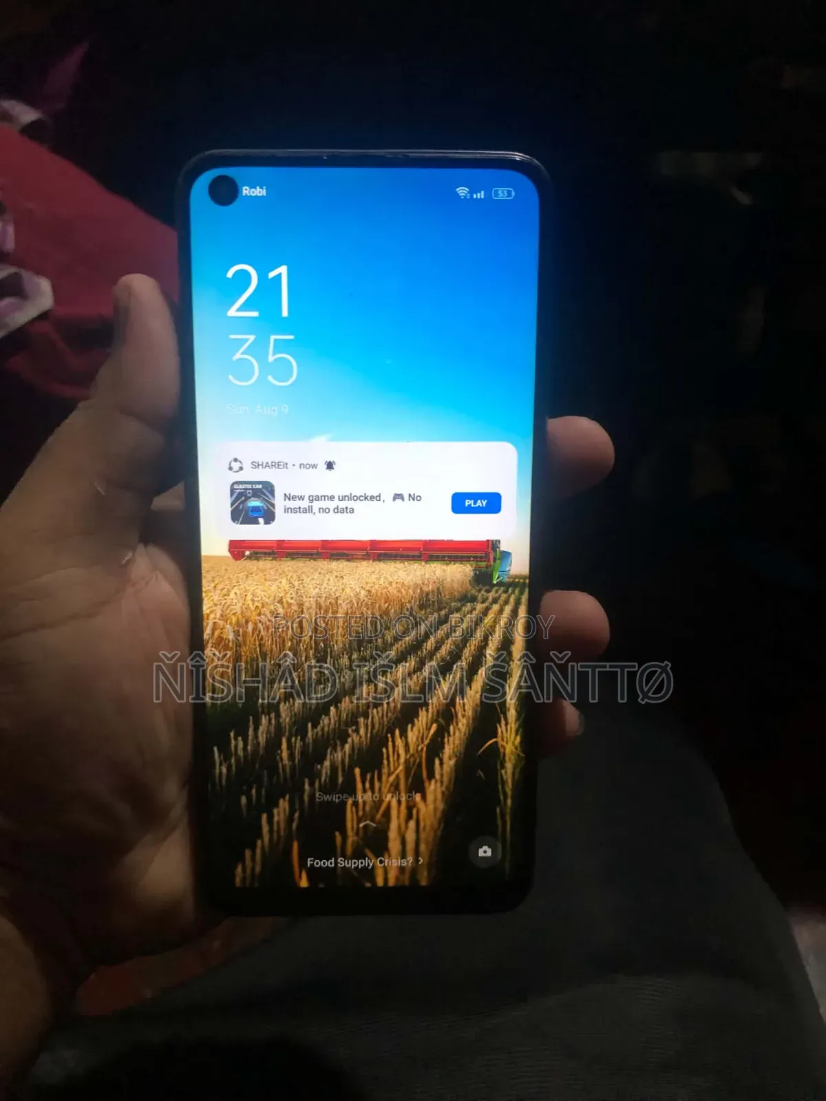 Oppo F19S 128 GB Blue