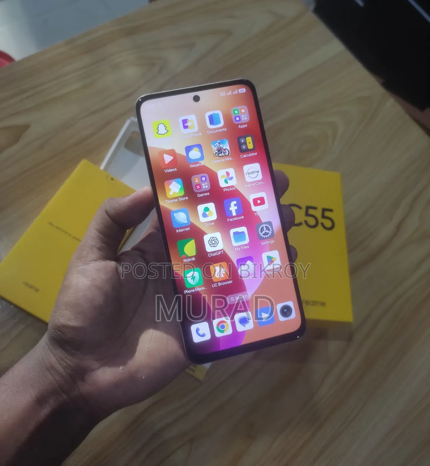 New Realme C55 256 GB Bronze