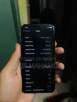 Apple iPhone X 64 GB White
