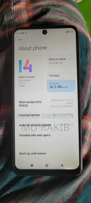 Xiaomi Poco M2 Pro 64 GB Blue