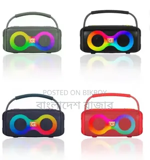 Wireless BT Speaker ET-312 With Colorful Lights