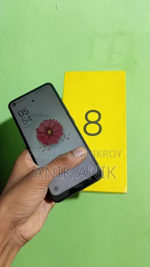 নতুন রিয়েলমি ৮ প্রো ১২৮ জিবি ব্ল্যাক