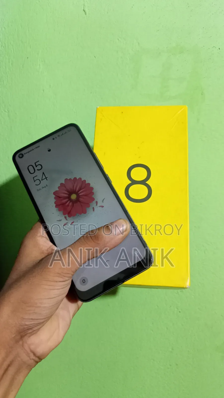 নতুন রিয়েলমি ৮ প্রো ১২৮ জিবি ব্ল্যাক