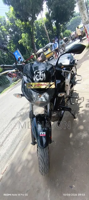 TVS Apache RTR 160 4V 2020 Black