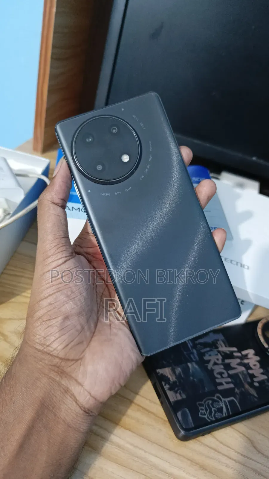 নতুন টেকনো ক্যামন ৩০এস ২৫৬ জিবি কালো