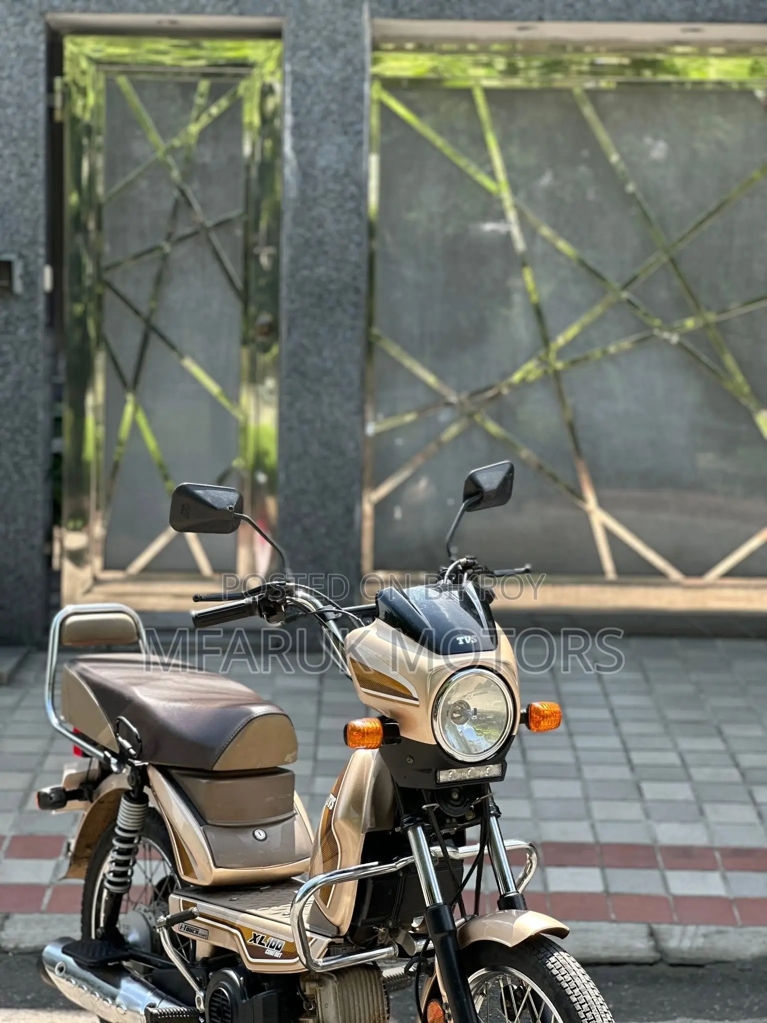 টিভিএস এক্সএল ১০০ ২০২৩ গোল্ড