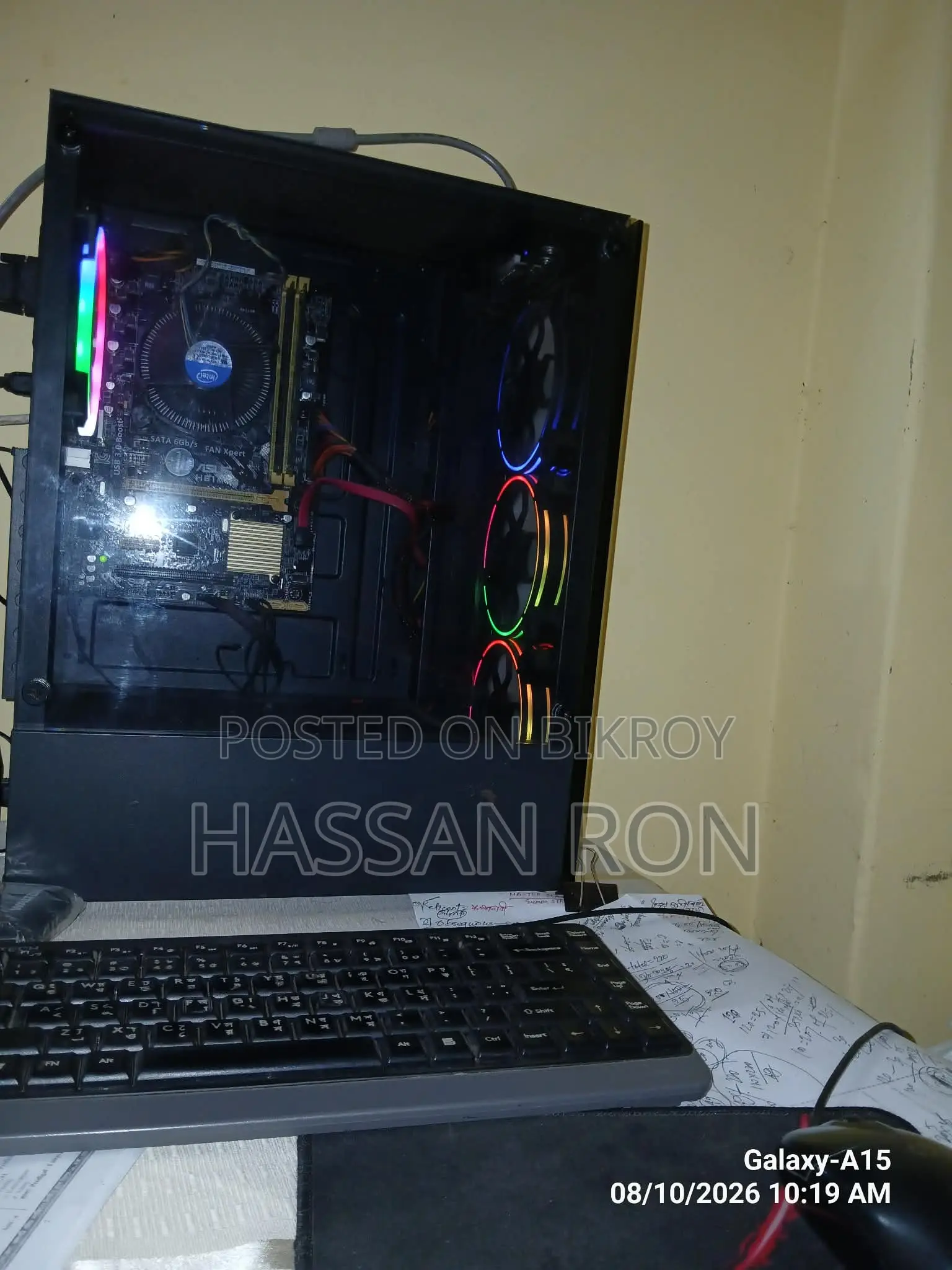 Desktop Computer Asus 8GB Intel Core i5 SSD 128GB