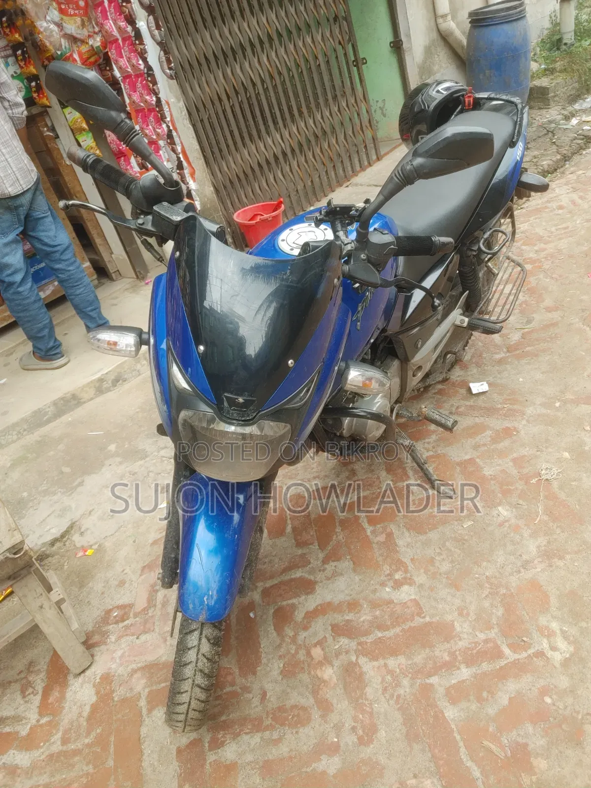 বাজাজ পালসার ১৫০ ২০১২ নীল