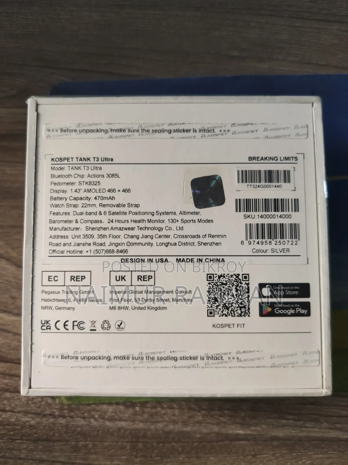 KOSPET Tank T3 Ultra