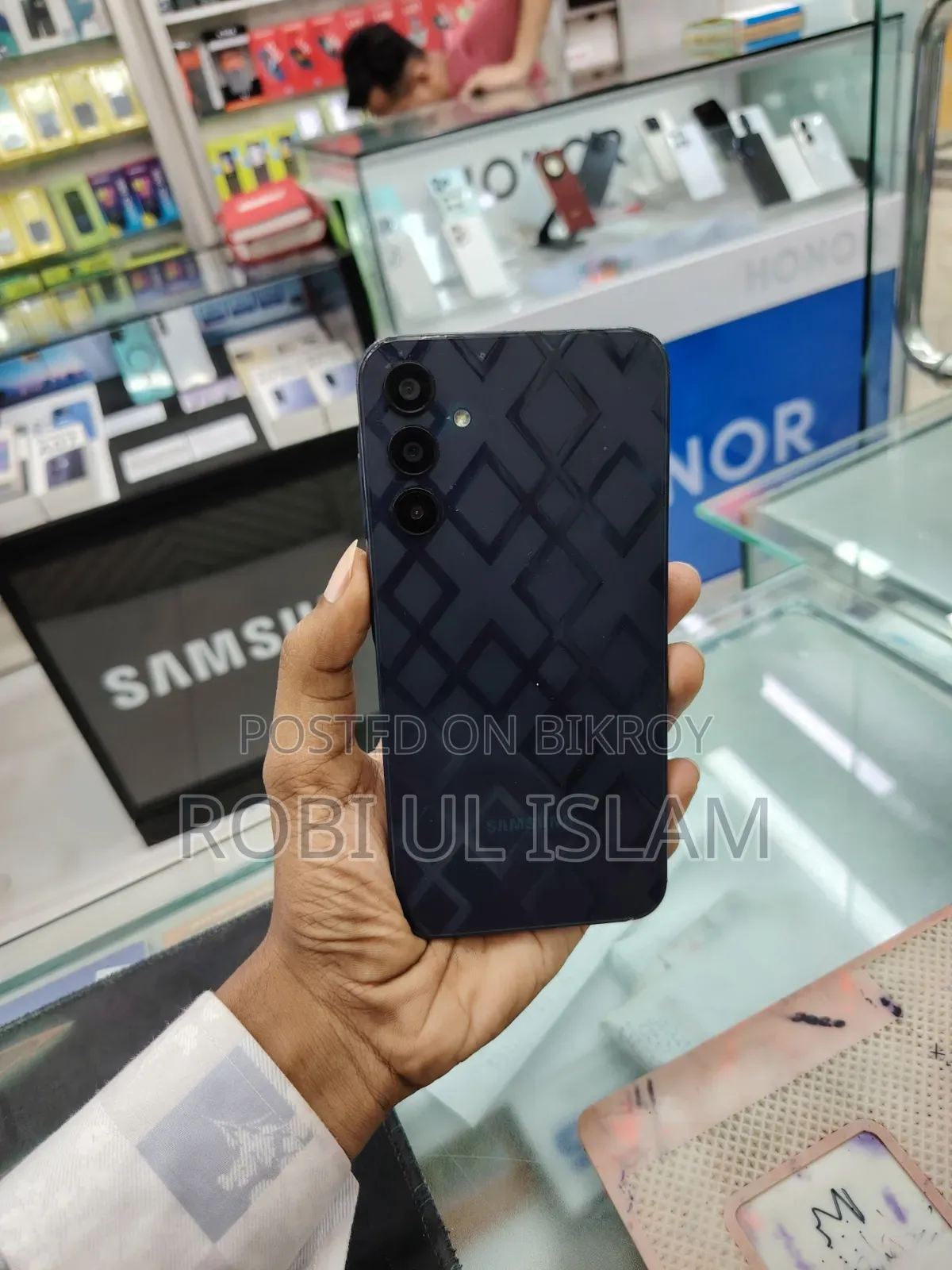 নিউ Samsung Galaxy A15 5G 256 GB ব্ল্যাক