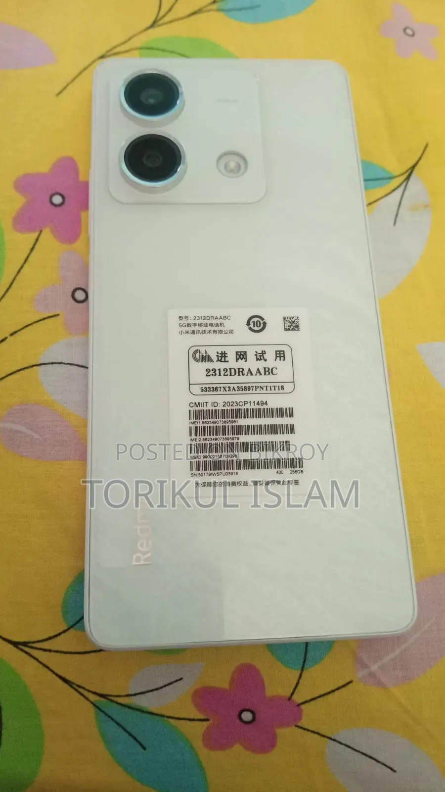 New Xiaomi Redmi Note 13 256 GB White