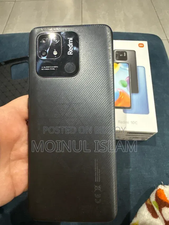 শিওমি রেডমি ১০সি ৬৪ জিবি ব্ল্যাক