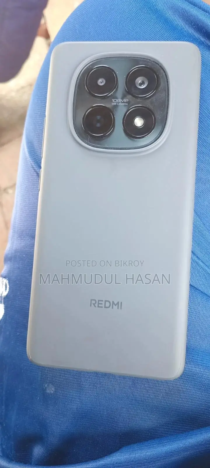 শাওমি রেডমি নোট ১৫ ২৫৬ জিবি ব্ল্যাক