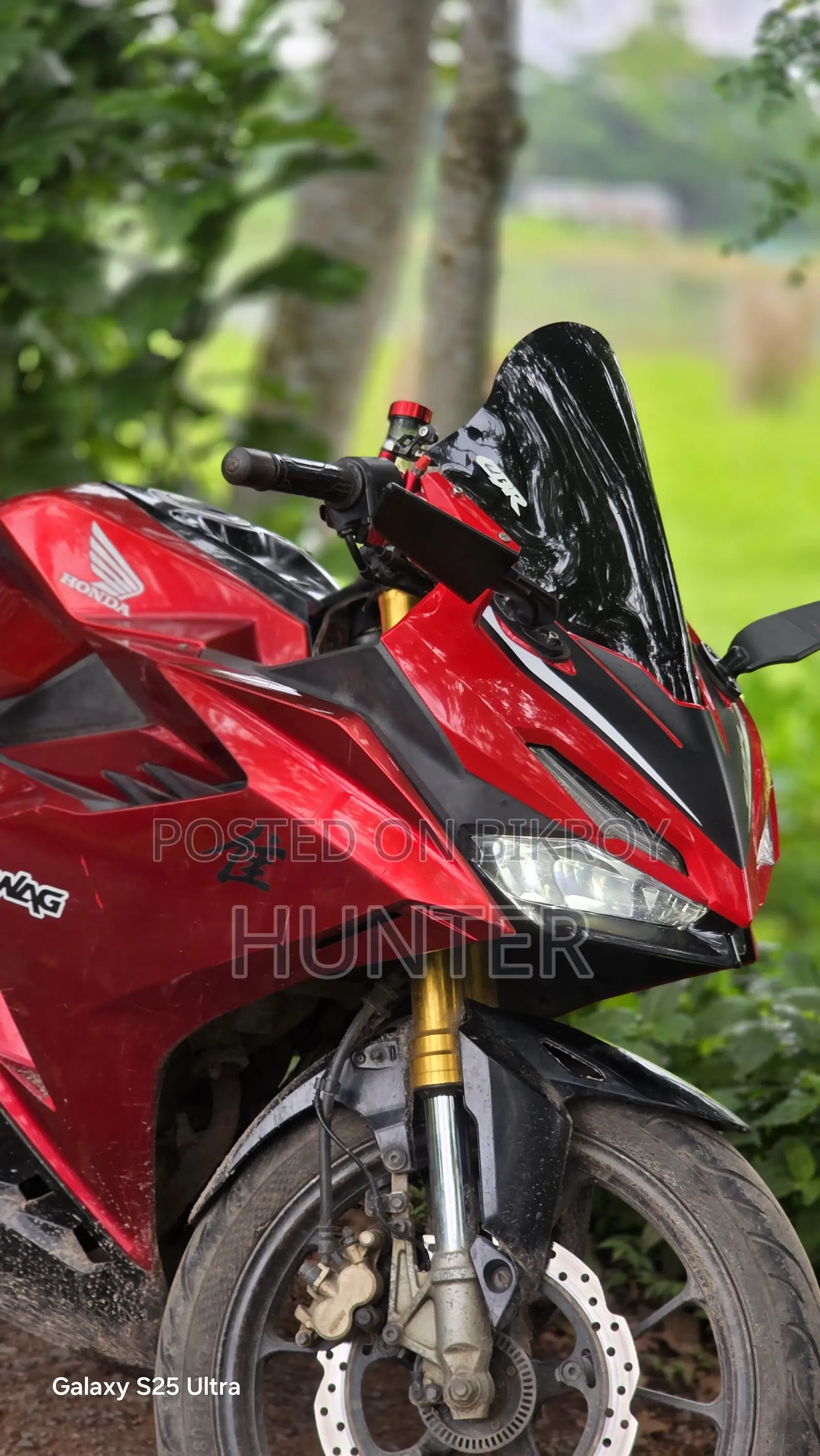 Honda CBR 2022 Red