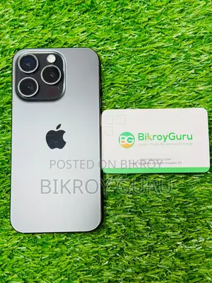 অ্যাপল আইফোন ১৫ প্রো ১২৮ জিবি ব্ল্যাক