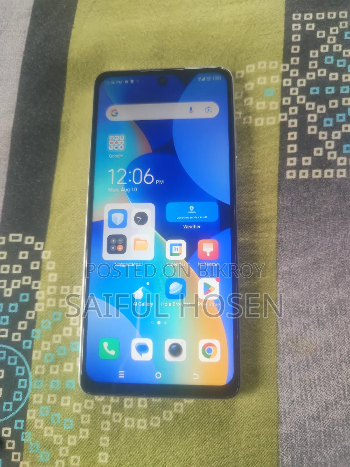 টেকনো স্পার্ক ১০ প্রো ১২৮ জিবি সিলভার