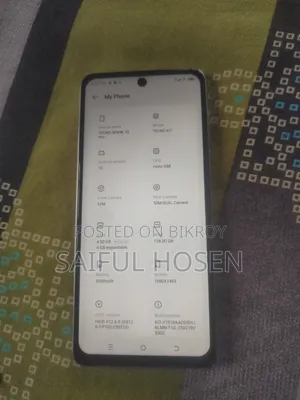 টেকনো স্পার্ক ১০ প্রো ১২৮ জিবি সিলভার