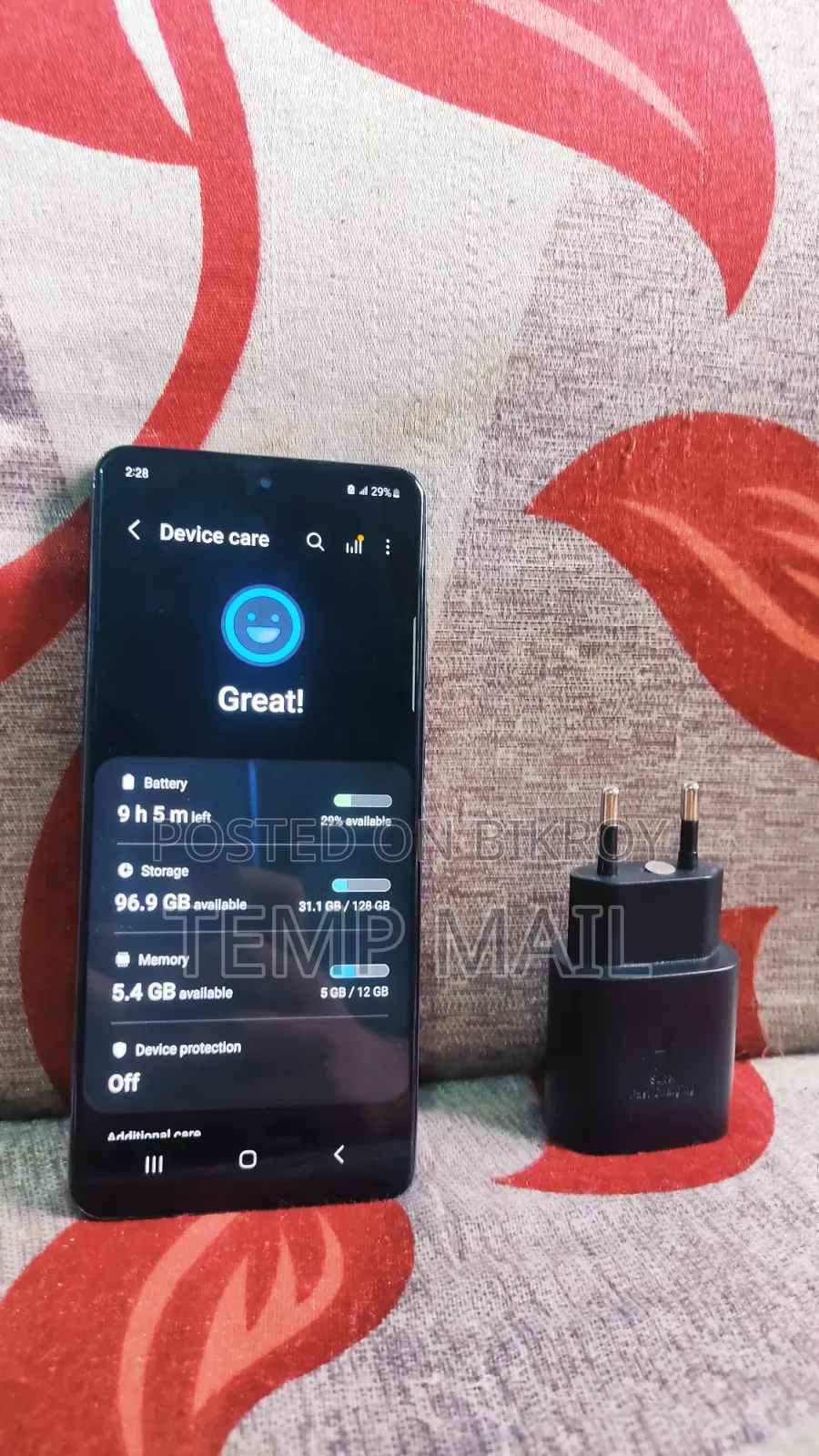 Samsung Galaxy S20 5G Uw 128 GB Black