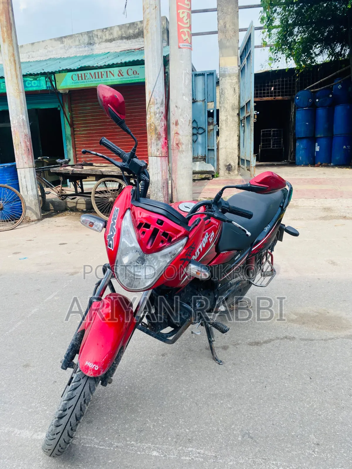 হিরো ইগনিটর ২০২৫ রেড