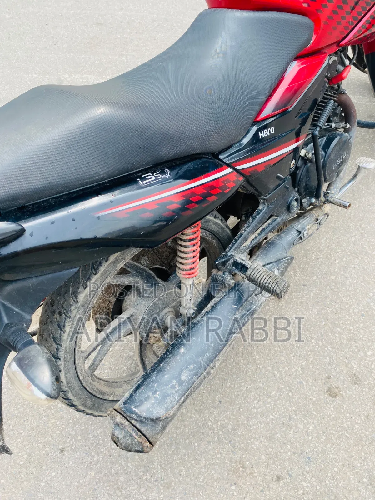 হিরো ইগনিটর ২০২৫ রেড