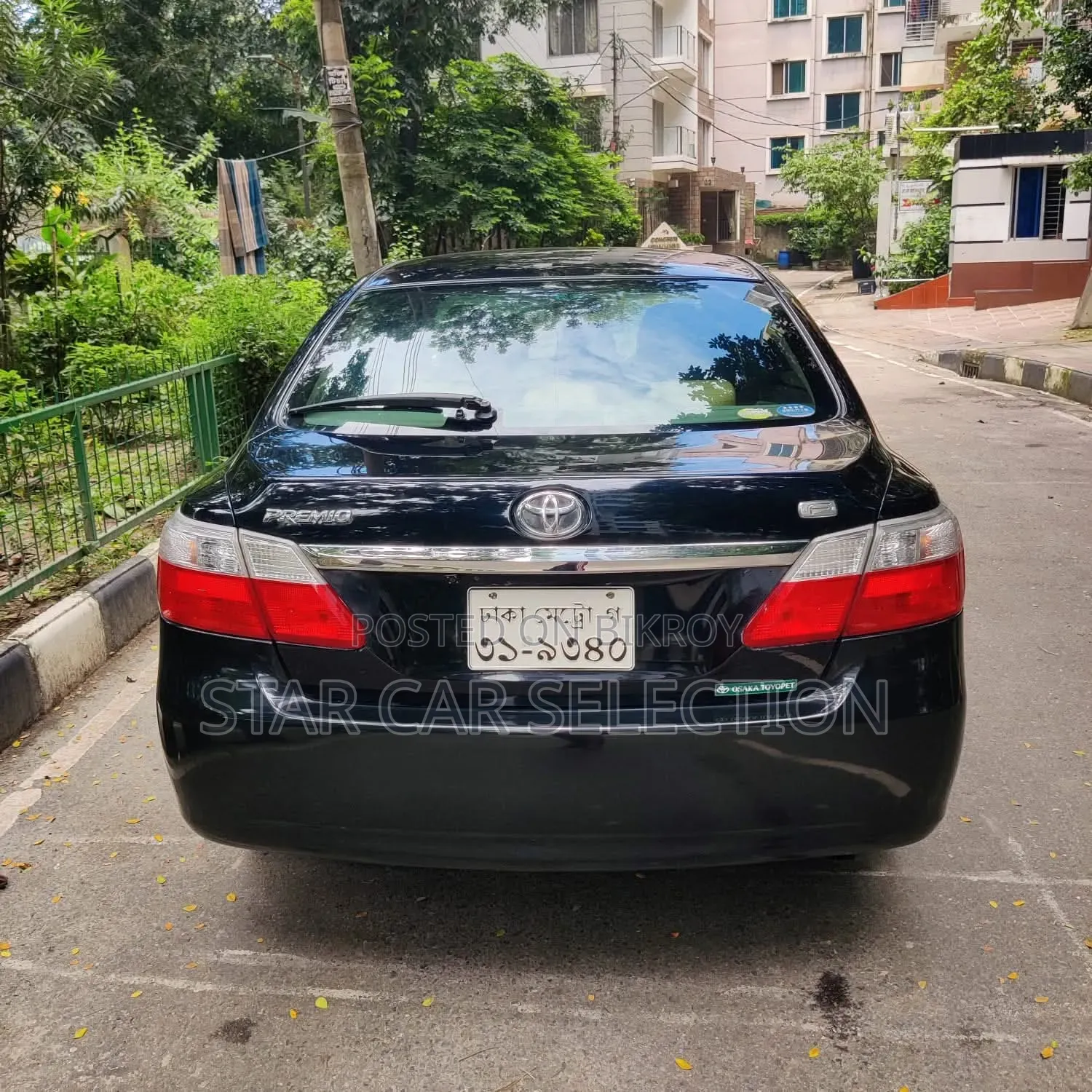 টয়োটা প্রিমিও ২০০৯ ব্ল্যাক