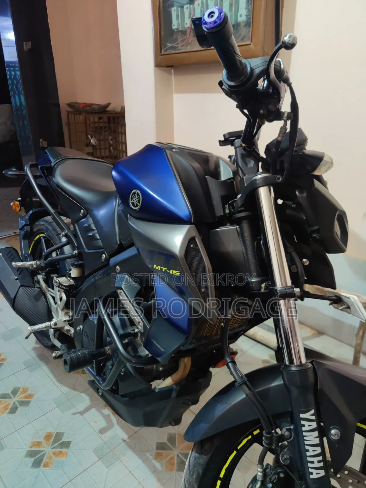 ইয়ামাহা এমটি-১৫ ২০১৯ ব্লু