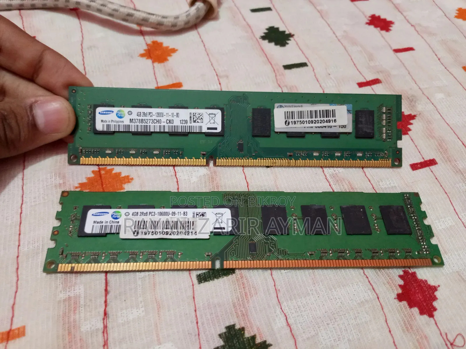 Samsung 4×2 8gb Ddr3 Ram Combo