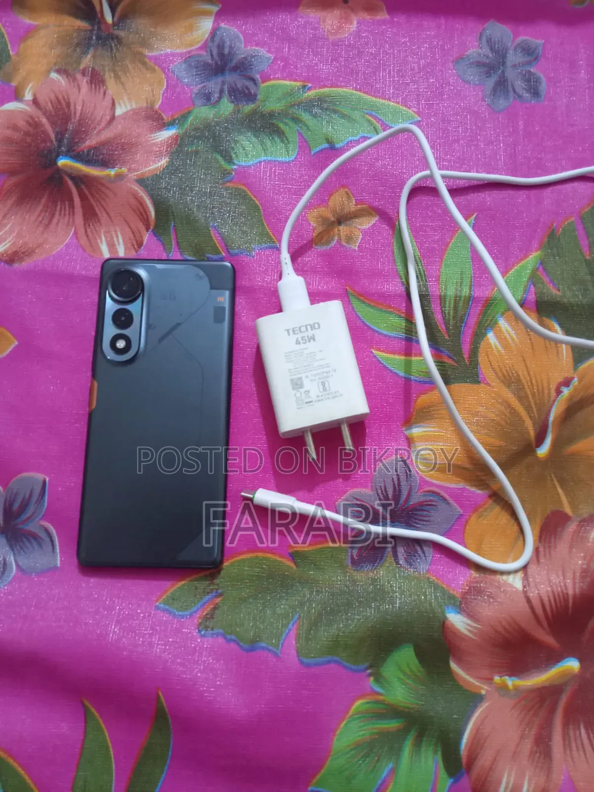 নতুন টেকনো পোভা কার্ভ ২৫৬ জিবি কালো