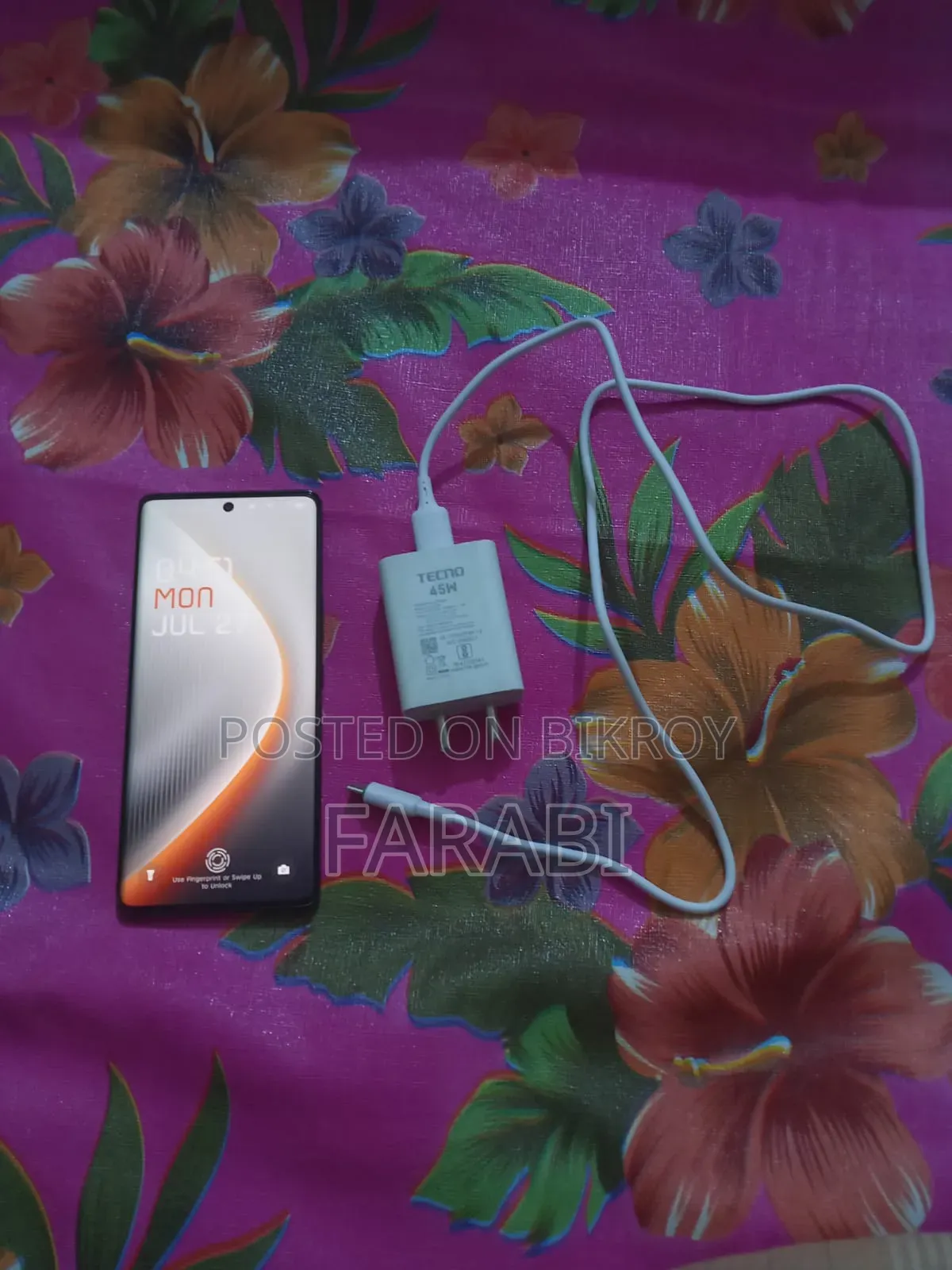 নতুন টেকনো পোভা কার্ভ ২৫৬ জিবি কালো