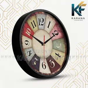 Karana Fashion (KW10) 12-Inch Vintage Rustic Wall Clock