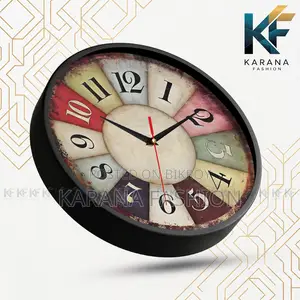 Karana Fashion (KW10) 12-Inch Vintage Rustic Wall Clock