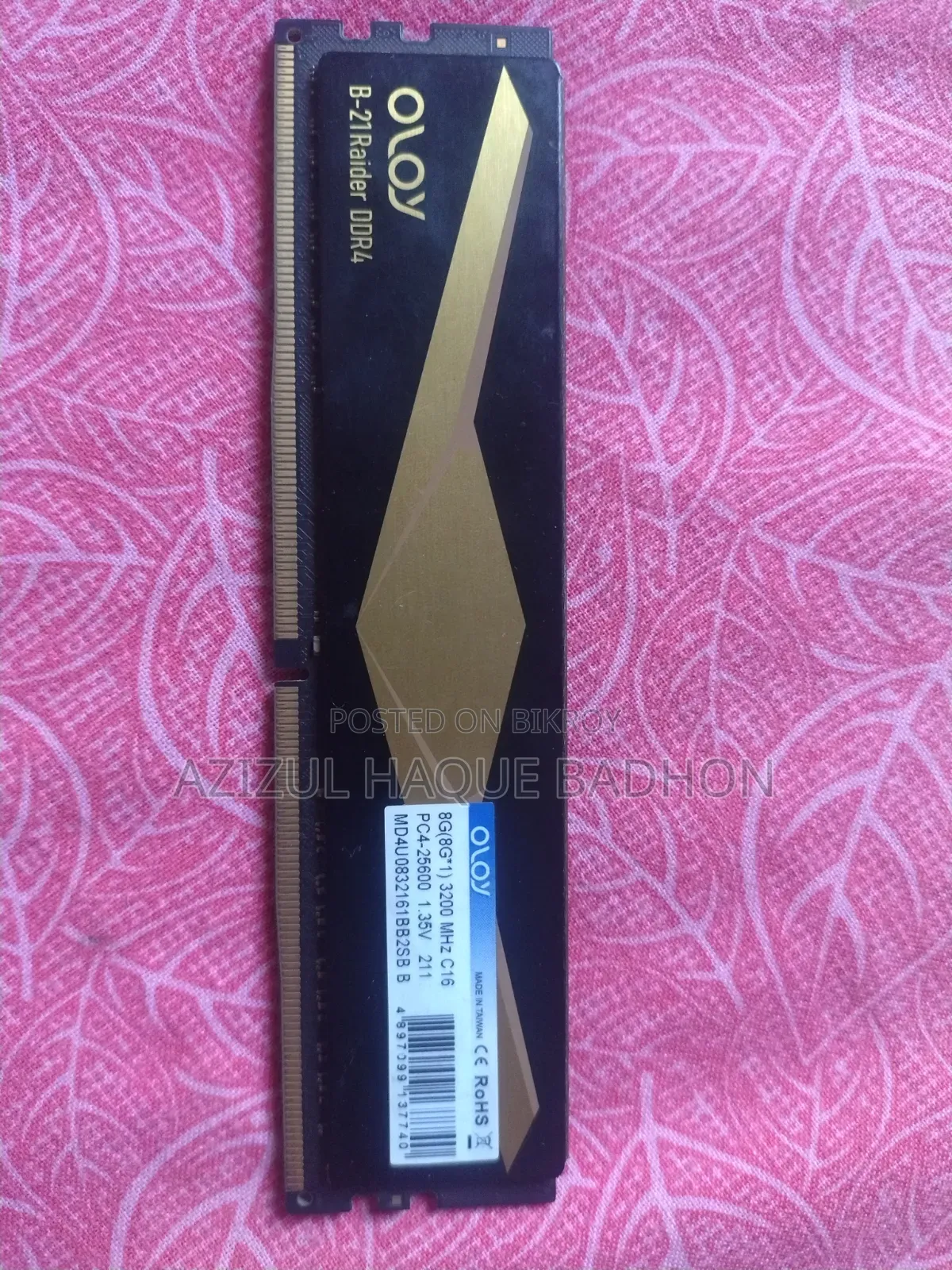 OLOY Band B-21Raider DDR4