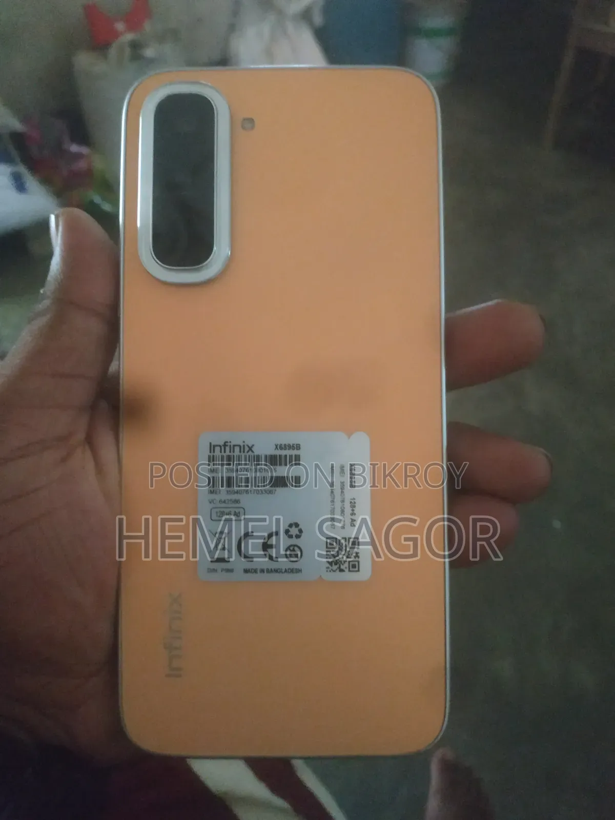 Infinix Hot 70 128 GB Orange