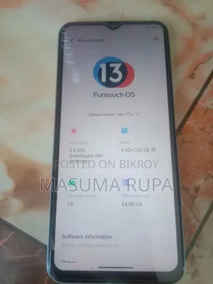 Vivo T1x (India) 64 GB