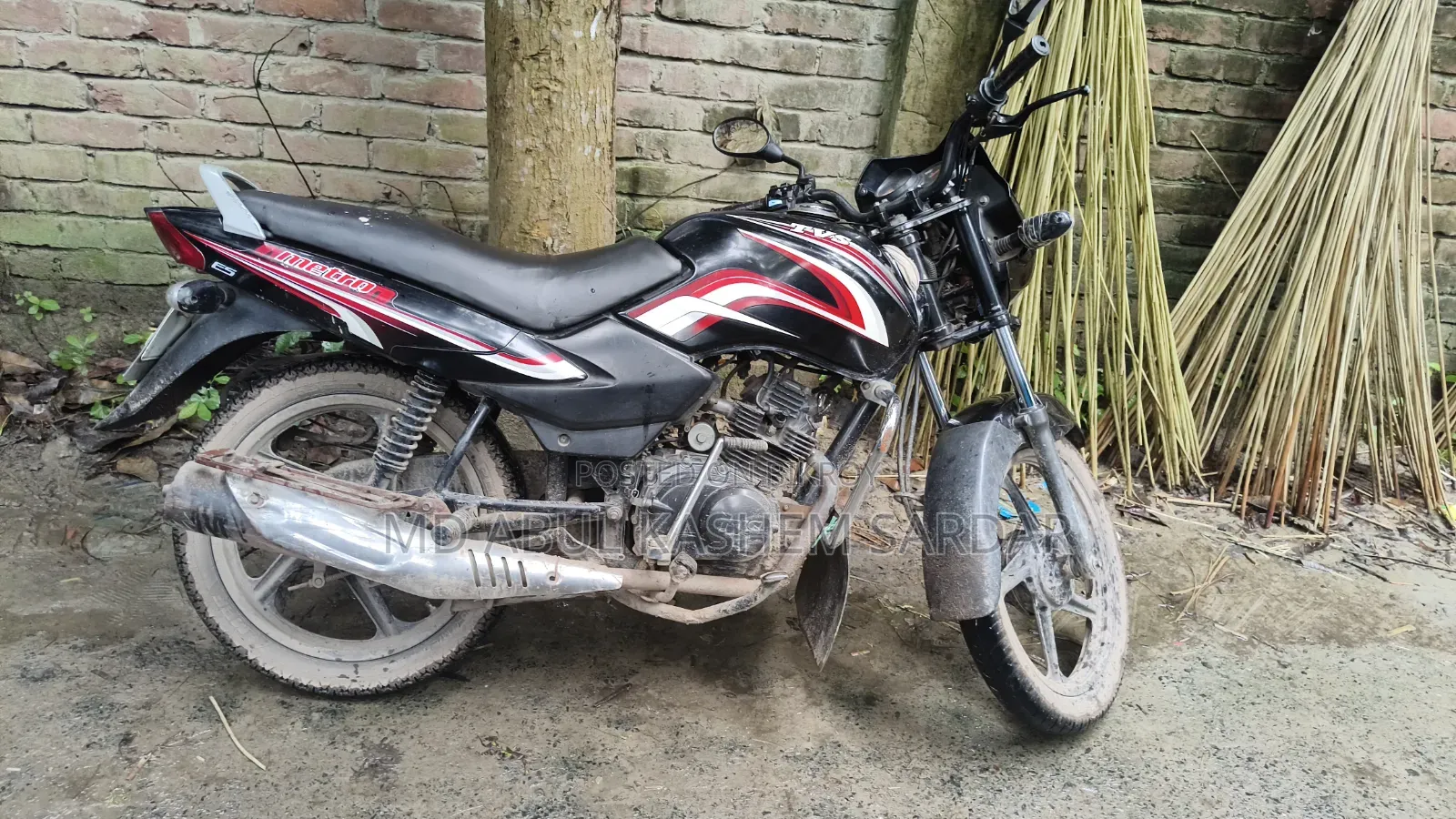 TVS Metro 2016 Black