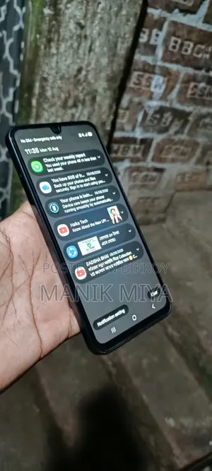 স্যামসাং গ্যালাক্সি এ১৬ ২৫৬ জিবি ব্ল্যাক