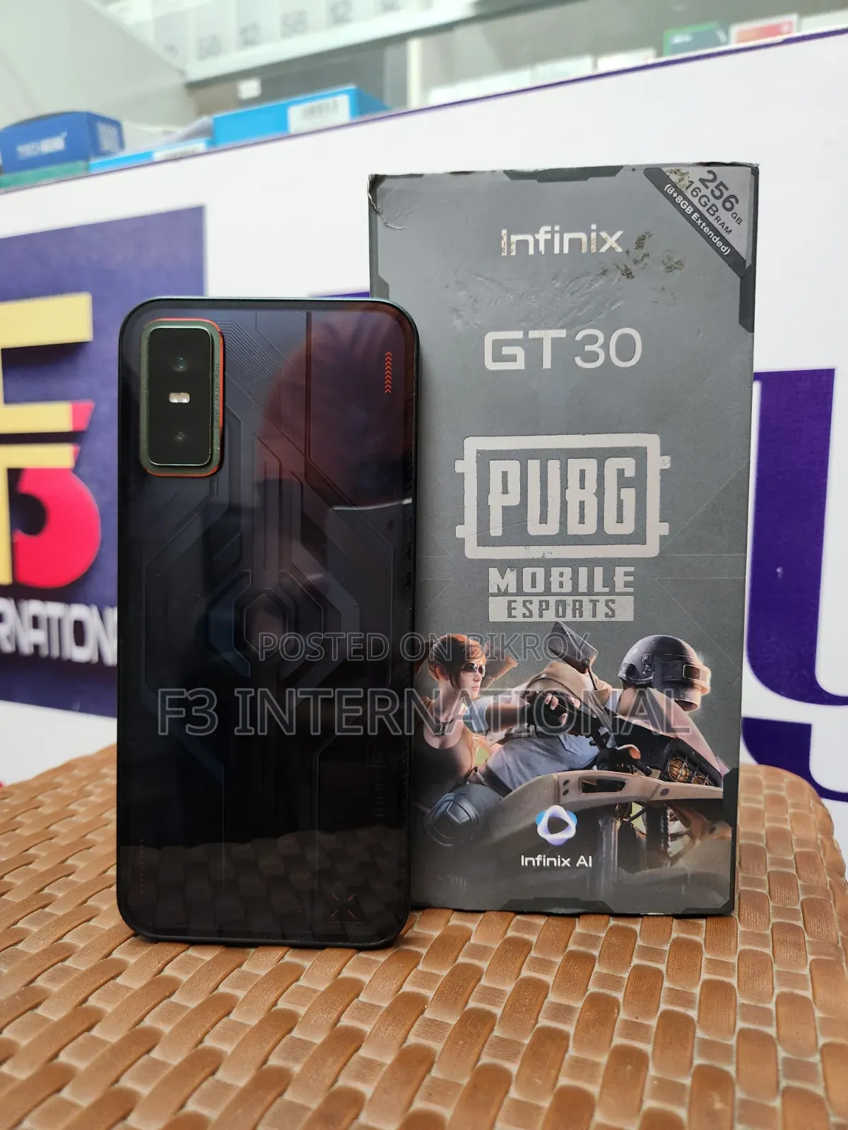 Infinix GT 30 5G 256 GB Black
