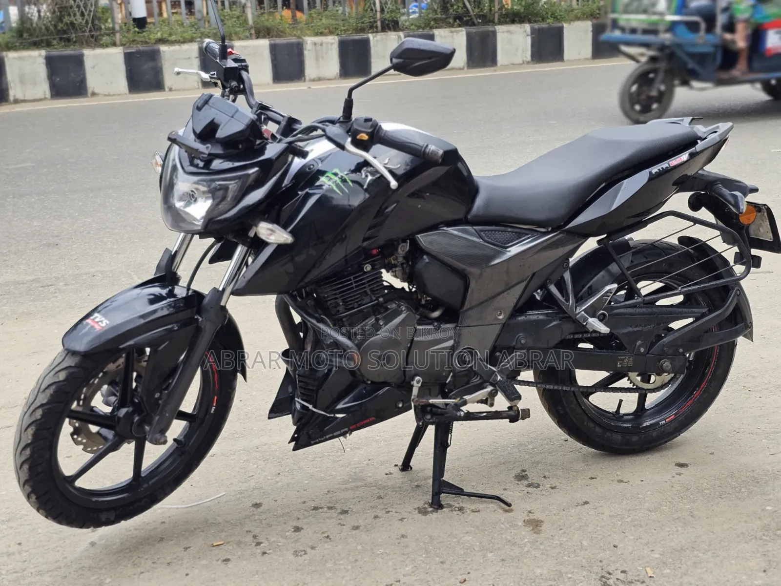 TVS Apache 160 4V 2018 Black